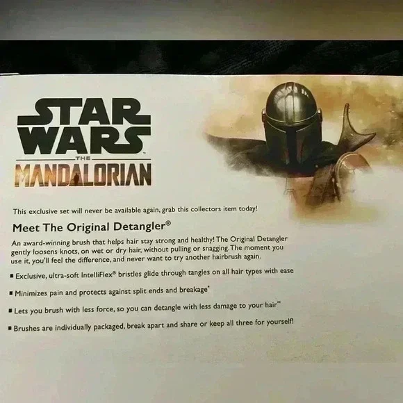 🚫SOLD🚫 Wet Brush - Original Detangler: Star Wars Limited Edition - Picture 4 of 4